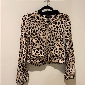 Cheetah Bomber Jacket